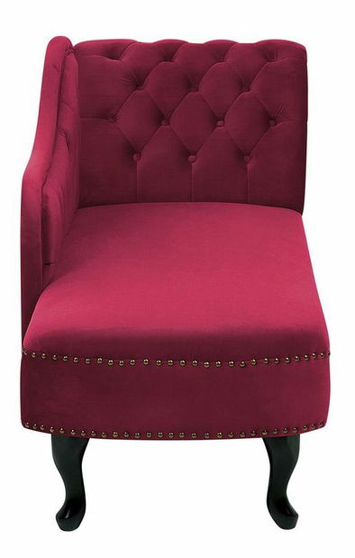 Fotoliu șezlong relaxare Nili (roșu închis) (D)