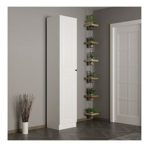 Ormar s policama Nemake 23 (bijela)