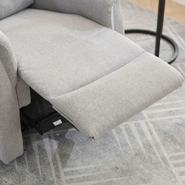 Podesiva fotelja Temor (svijetlosiva)