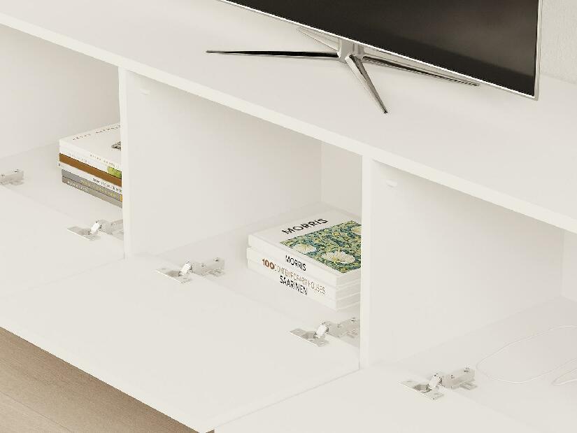 TV asztal/szekrény Babeno (fehér) 