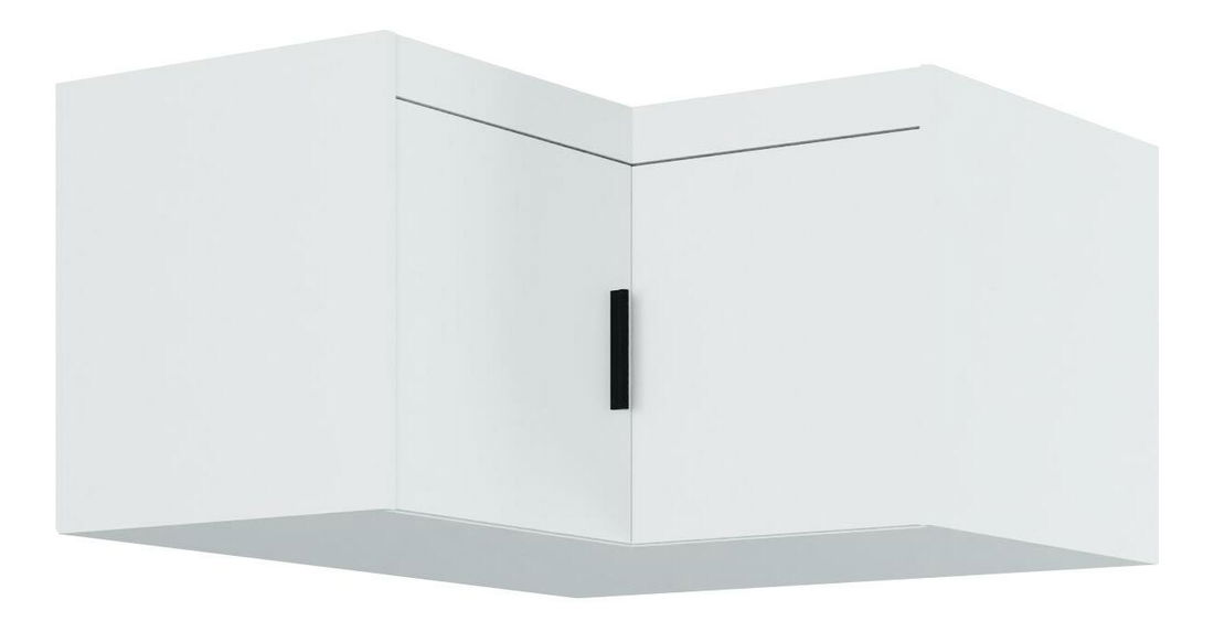 Suprastructură pentru dulap Elanor V (alb)