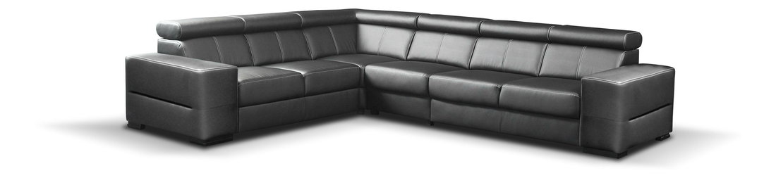 Rohová sedačka Appleton 3 (tmavosivá) (L)