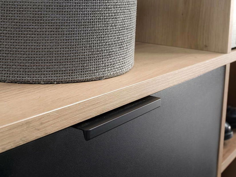 Predsoblje Milan (hrast artisan + crna)