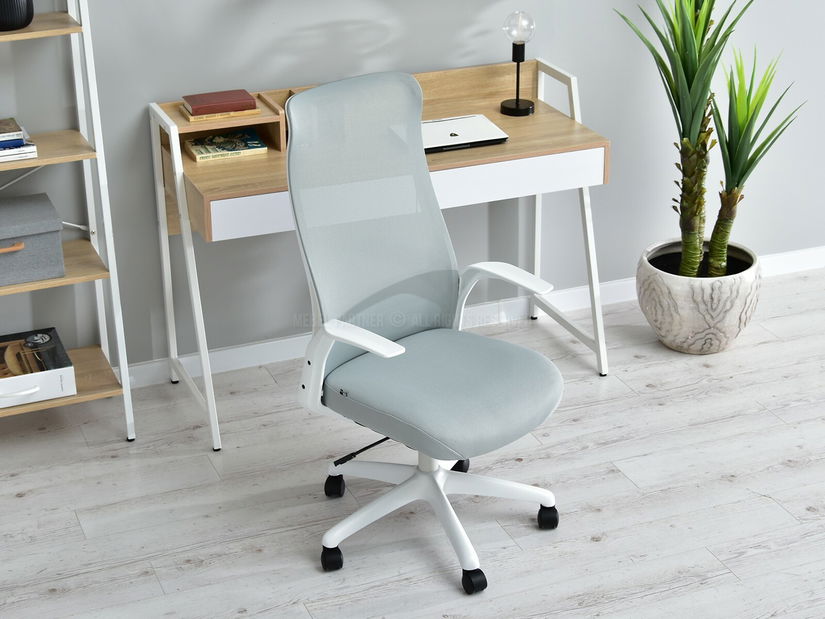 Stolica Werich (siva + bijela)