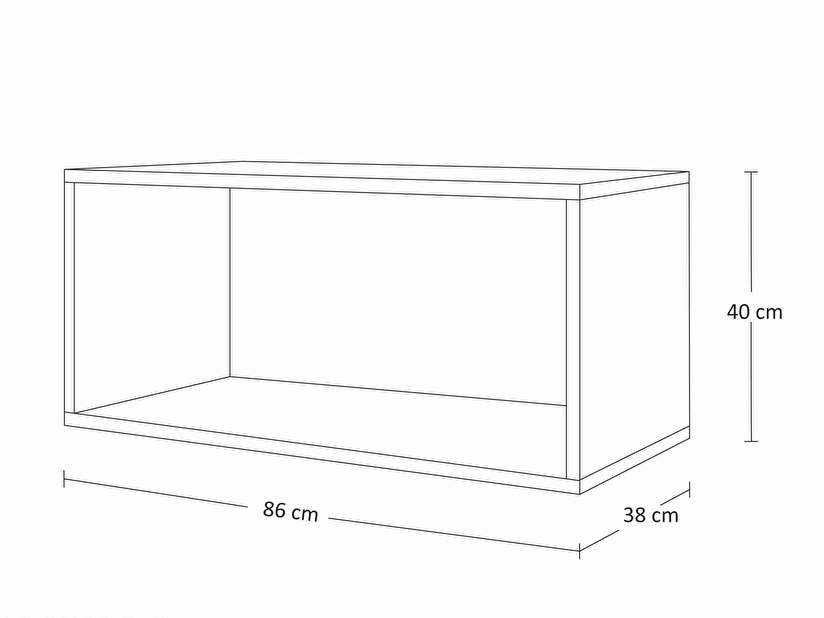 Mobilier living Disen (negru + negru lucios)