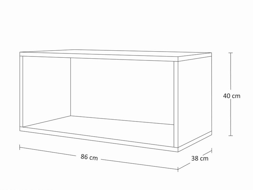 Set za dnevni boravak Disen (crna + crni sjaj)
