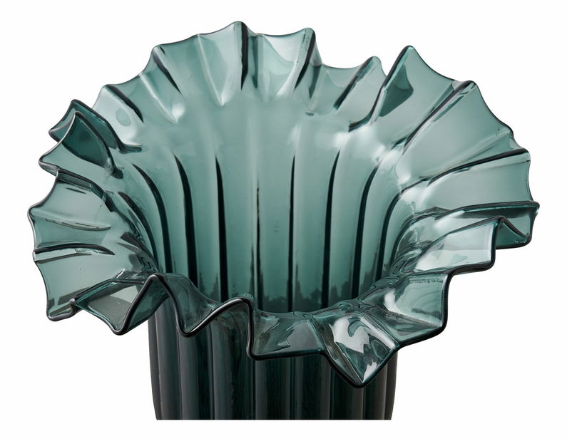 Váza Veloria 37 (tmavozelená)