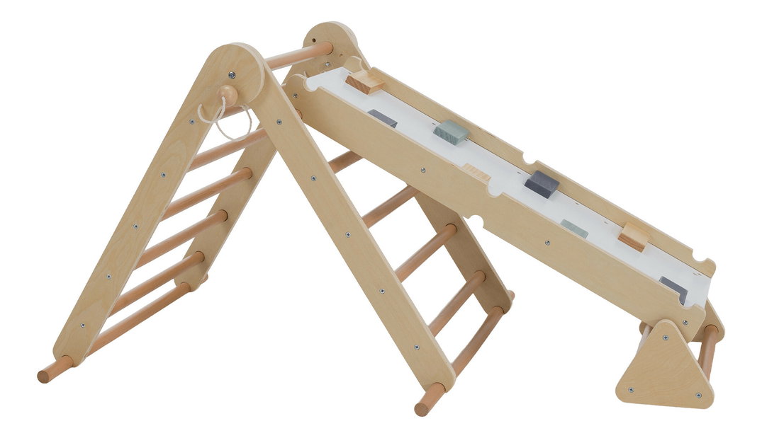 Montessori Piklerovej trojuholník 3v1 Opi (prírodná)