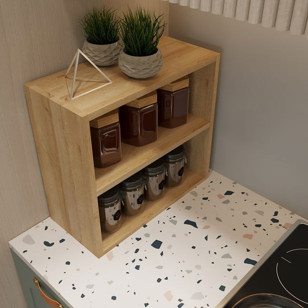 Kuchynský regál Natalia (Dub)