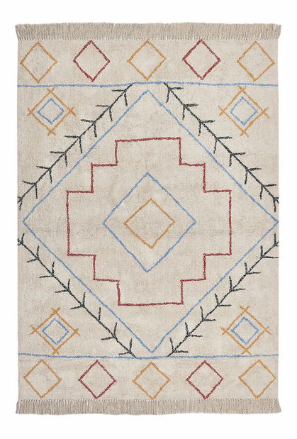 Koberec 140 x 200 cm Kvieta (viacfarebné)