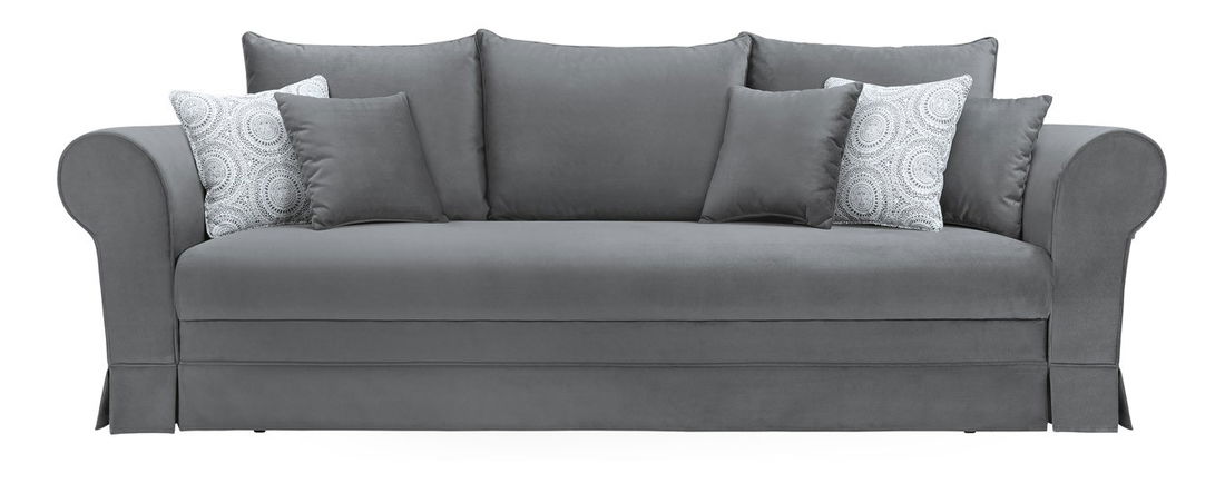 Háromszemélyes kanapé Margarita Lux 3DL (szürke)