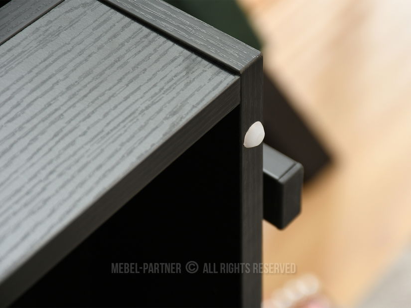 Măsuță de cafea Espana (lemn negru + negru)