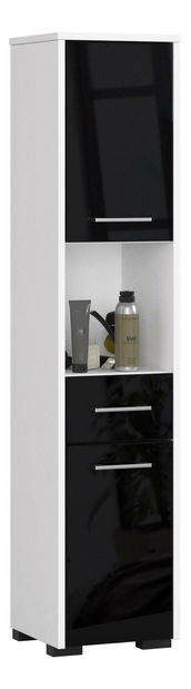 Kúpeľňová skrinka Farid TYP3 (lesk čierny)