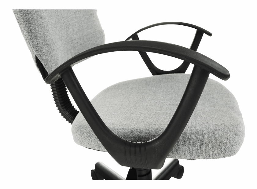 Kancelárska stolička Taos (čierna + sivá)
