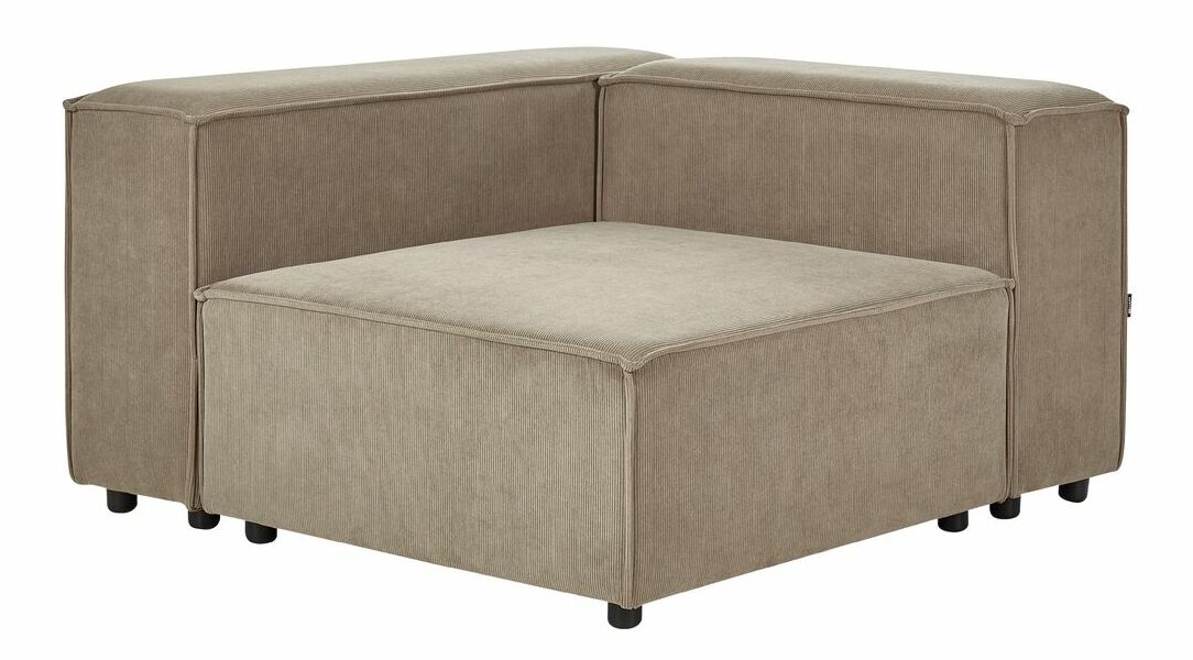 Colțar cu taburete Afrika (manchester maro) (S)