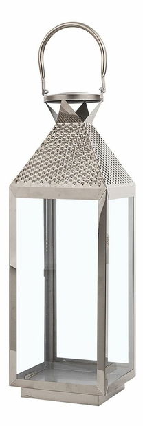 Lámpás BAGUIO 55 cm (rozsdamentes acél) (ezüst)