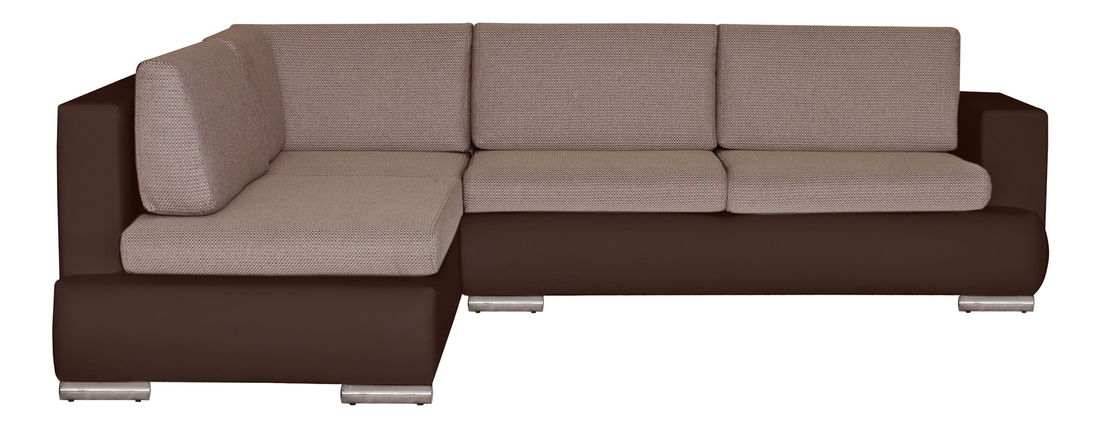 Rohová sedačka BRW VENECJA hnedá (P)