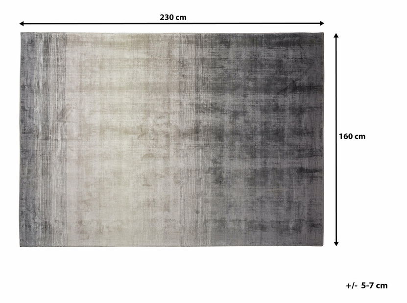 Szőnyeg 160 cm Erbil (sötétszürke)