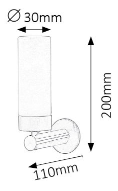 Iluminat pentru baie Betty 5745 (bronz)