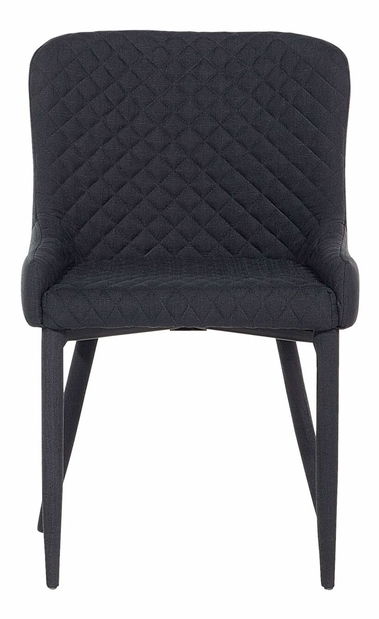 Scaun de sufragerie SOHO (stofă) (negru)