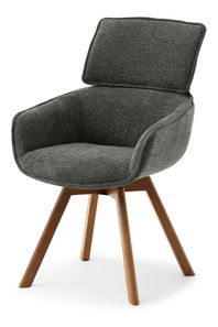 Jedálenská stolička Distorsion (grafitová)