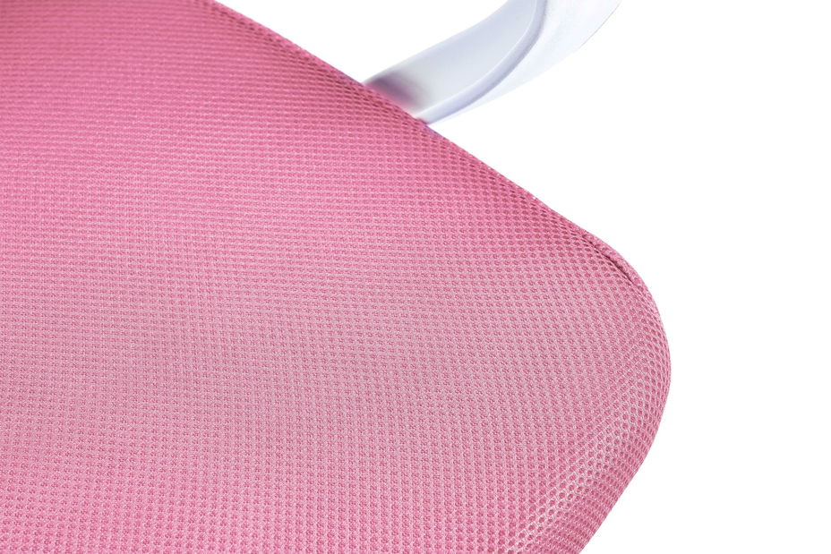 Scaun pentru copii Fergus (alb + roz).