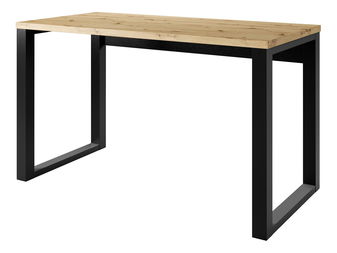 Masă PC Mondona (Negru + Stejar artisan)