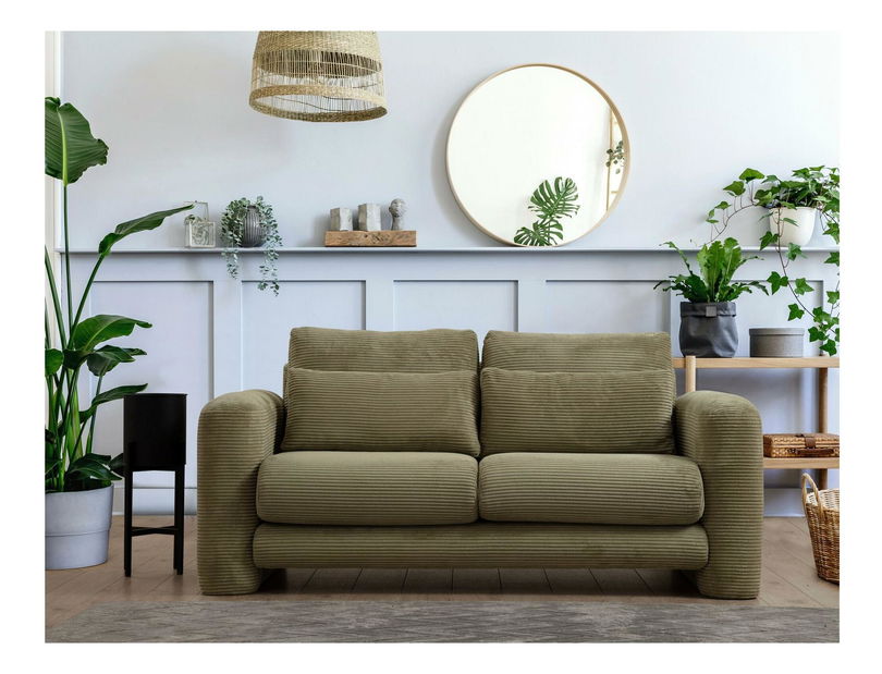 Pohovka dvojsedačka Lelysena (zelená)