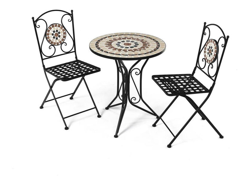 Kerti szett Unomassa (fekete) (2 fő részére)