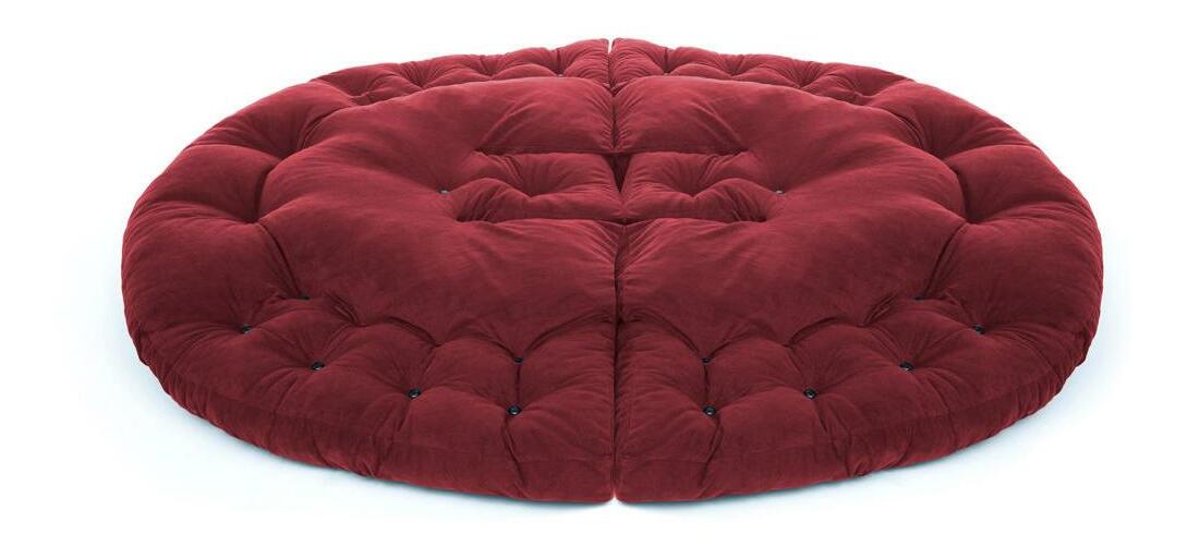 Taburete Dekisu (roșu claret)