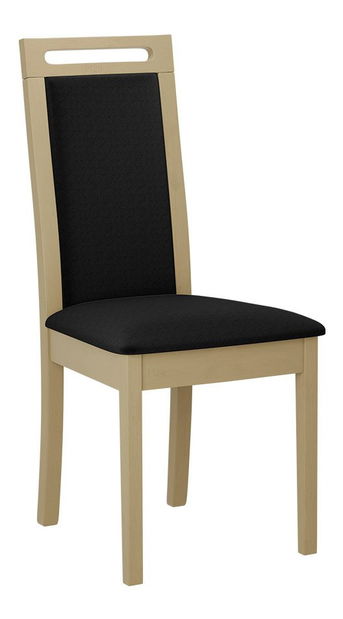 Scaun bucătărie Hellen VI (nuc + gri albastru)