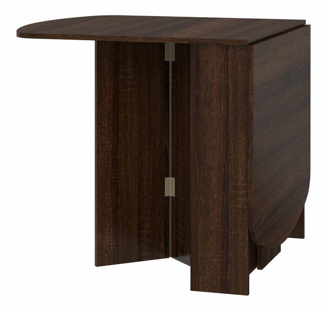 Masă de sufragerie extensibilă Elston 2 (stejar sonoma închis) (pentru 4 până la 6 persoane)