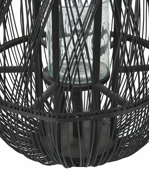 Lámpás TUMBA 77 cm (fém) (fekete)