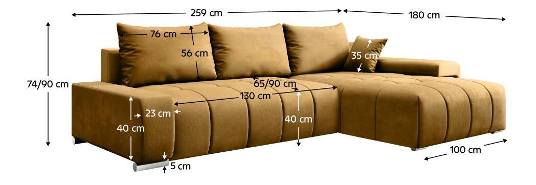 Colțar de grădină Vezuv (muștar)