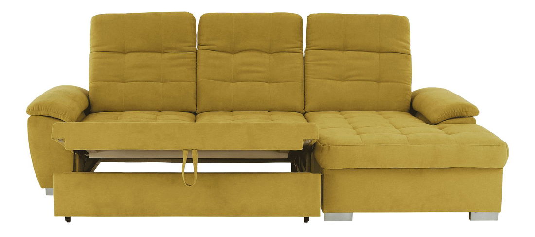 Sarokkanapé Evangelon (mustár) (J)