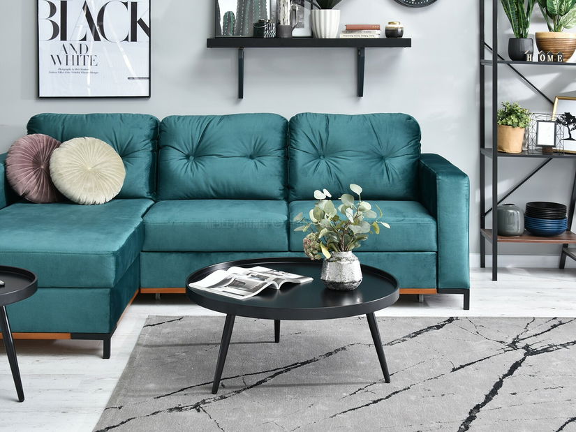 Konferenčný stolík Lantan Xl (čierna)