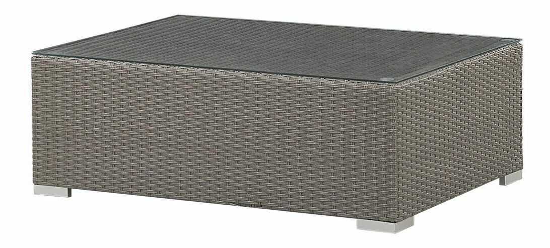 Zahradná sedacia súprava MAJESTO II (sivá) (pre 8 osôb)