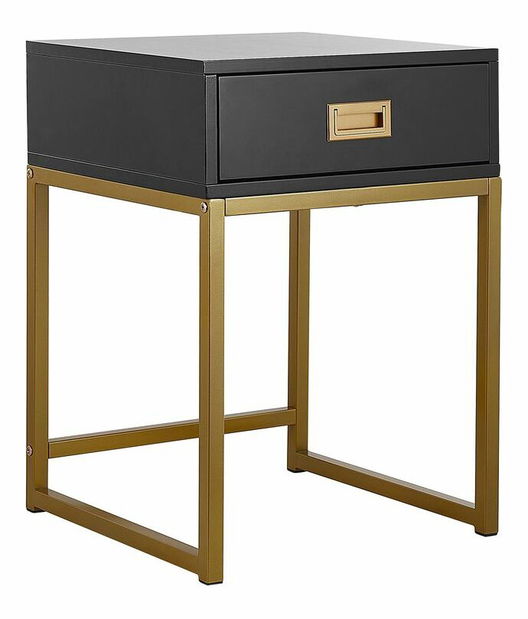 Măsuță laterală LAGARRO (negru)