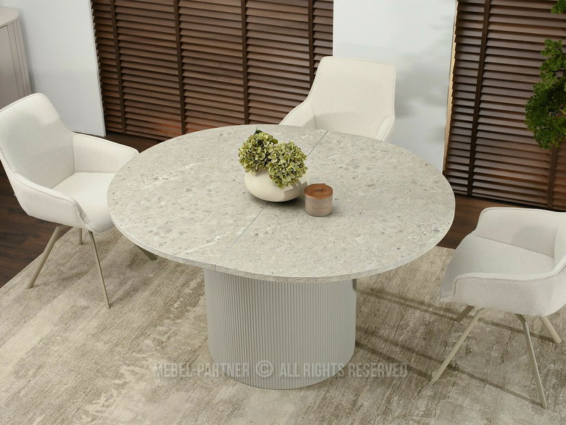 Masă sufragerie Podriamos (marmură + gri)