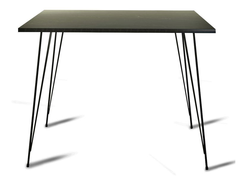 Étkezőasztal Sabuna 2 (4 fő részére) (fekete) 