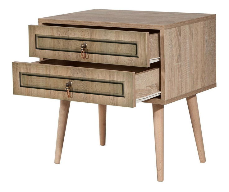 Éjjeliszekrény Sopatu 9 (szonoma tölgy)