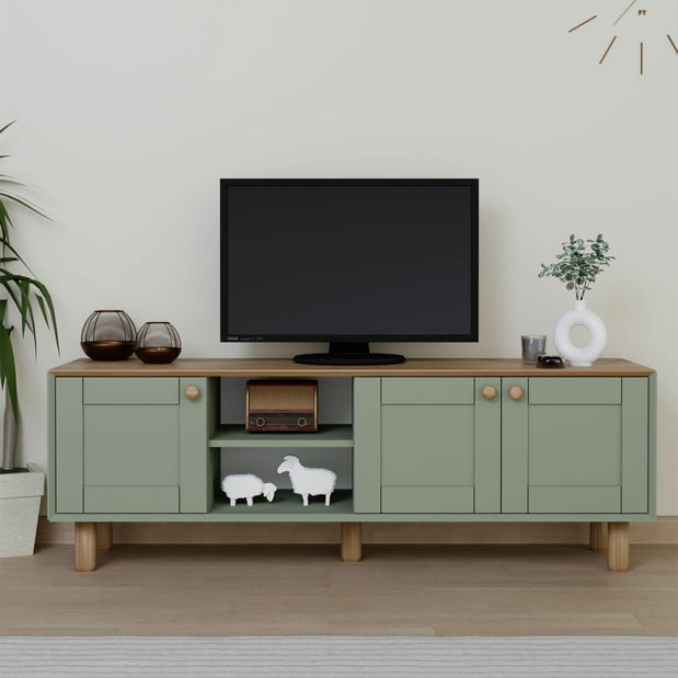 TV skrinka Bohema (zelená)