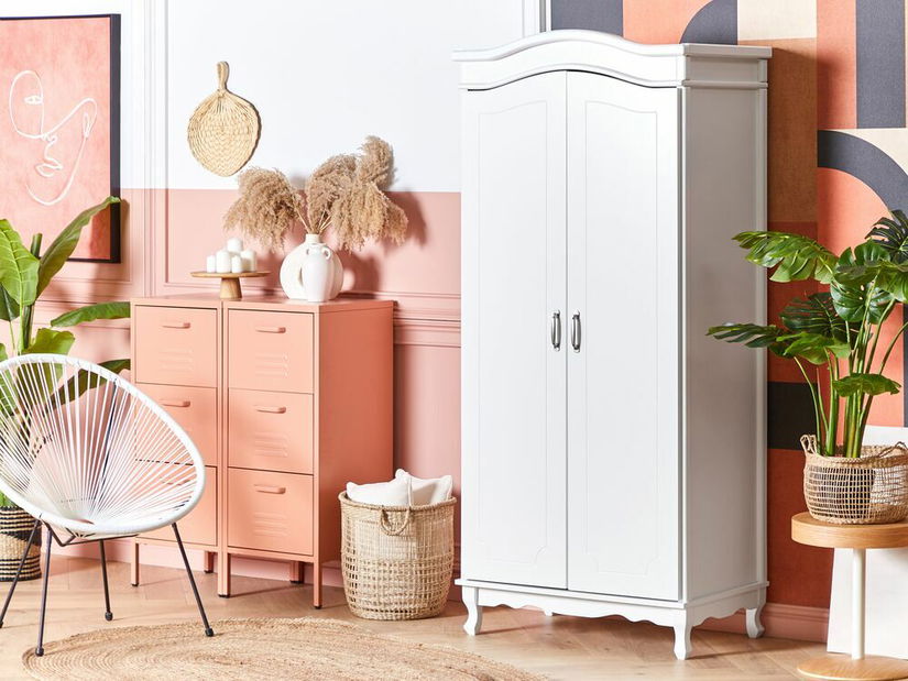 Dulap de haine Cyrus (alb)