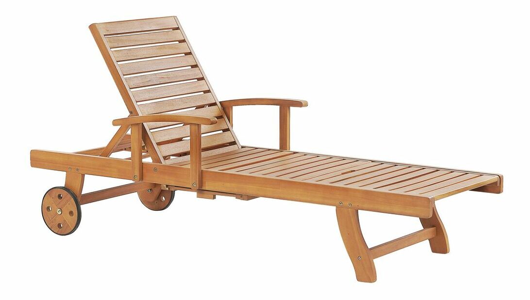 Ležaljka Javza (svijetlo drvo)