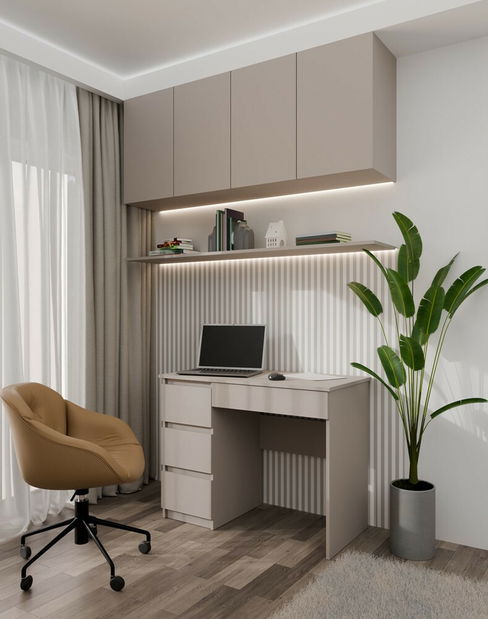 Masă PC Morin 1 (maro deschis) (S)