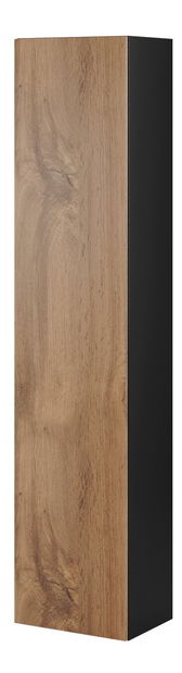 Dulap de perete înalt Zylia 180 (Negru + wotan)