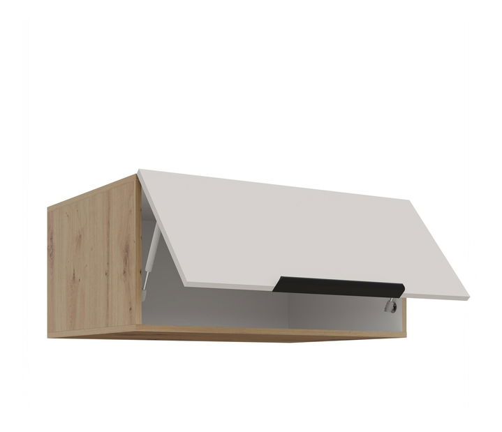 Dulap superior de bucătărie Sayla 80 NAGU-36 1F (cashmir + Stejar artisan)