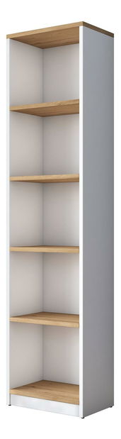 Regál Tedene 3 (biela + orech)