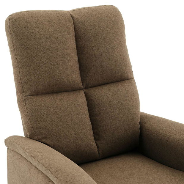 Podesiva fotelja Temor (smeđa)