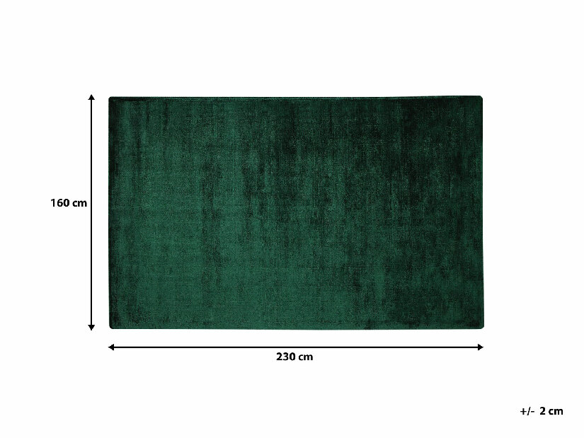 Covor 160x230 cm GARI II (stofă) (verde)